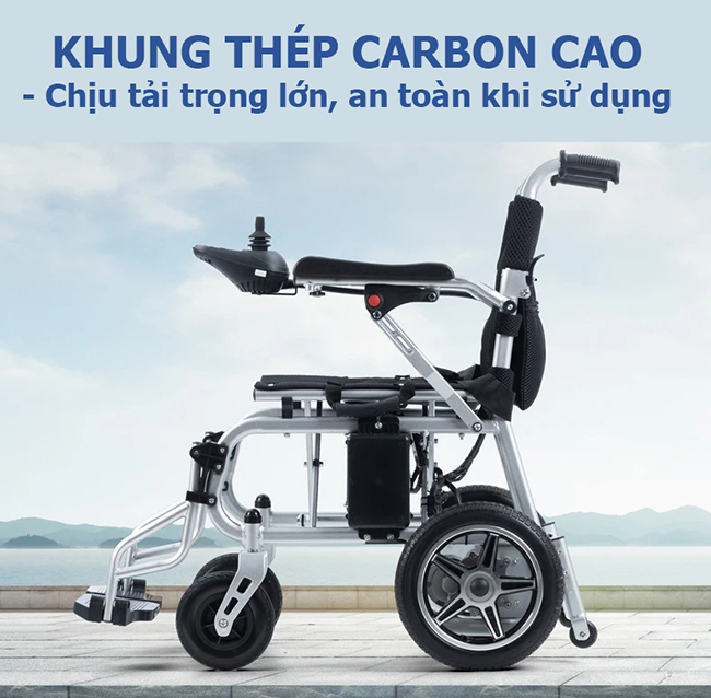 khung của Xe Lăn Điện Nakachi NC-013B